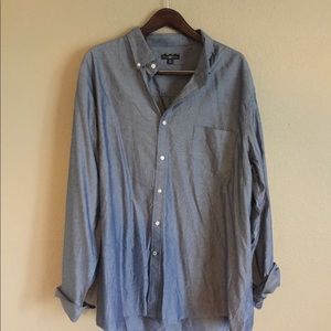 XXL DENIM DRESS SHIRT